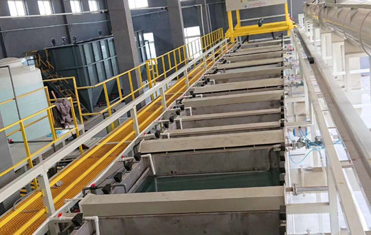 小型零件磷化生产线