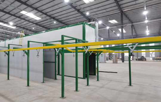 喷漆烘干线设备如何正确操作，需要注意什么？